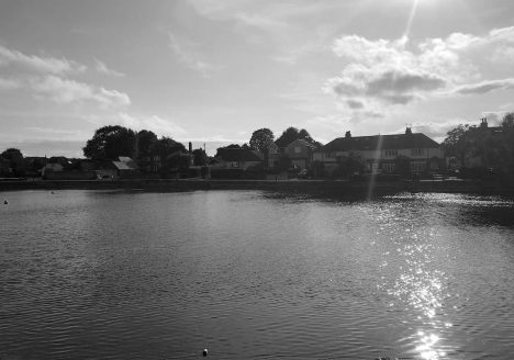 Emsworth Conservation Area planning permission Bath Road residence overlooking Slipper Mill Pond
