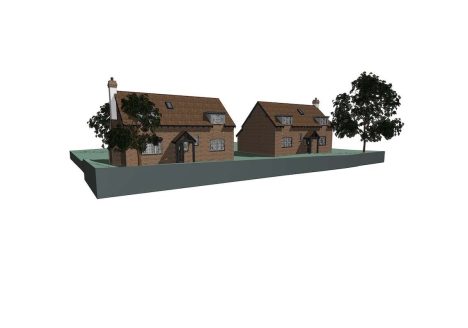 Cottage development secures planning Rad Farm Dorking two three-bedroom homes
